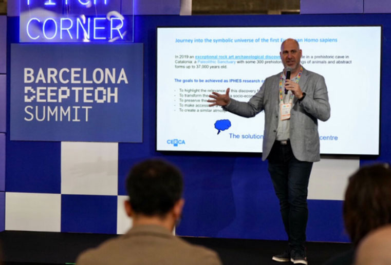 L’IPHES-PROP i el centre tecnològic I2Cat uneixen forces al DeepTech Summit de Barcelona per aplicar tecnologies innovadores en la investigació sobre prehistòria