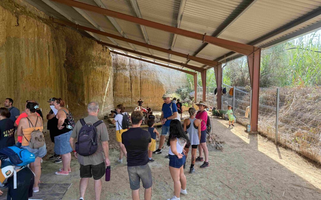Més de 350 persones participen en la jornada de portes obertes al jaciment de la Boella
