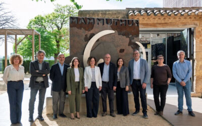 La consellera de Cultura visita l’Espai Mammuthus